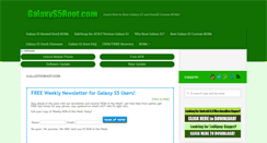 Desktop Screenshot of galaxys5root.com