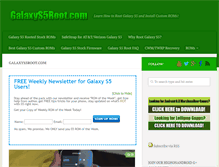 Tablet Screenshot of galaxys5root.com